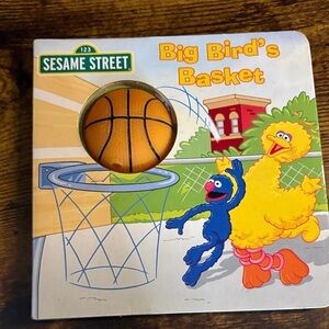 Sesame Street Big Bird's Basket Adventure - Yellow and Blue